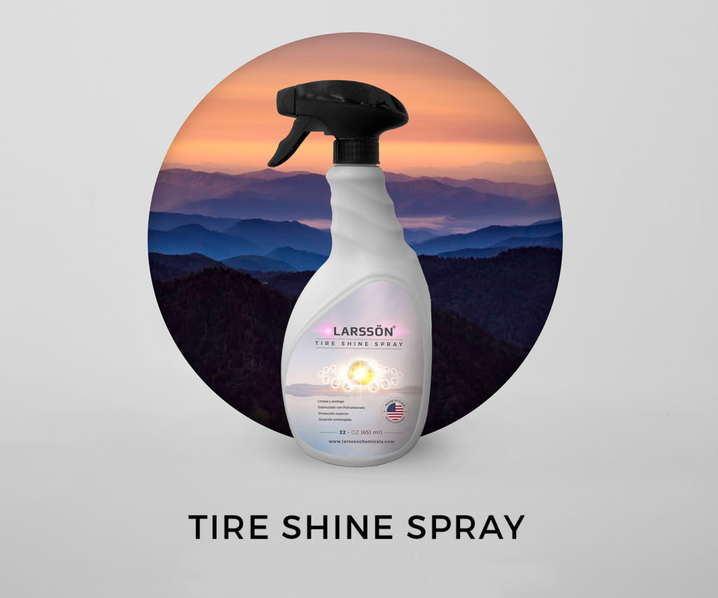 Tire Shine Spray larssonchemicals